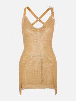 Adrianne Dress in Dune