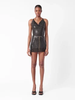 Adrianne Dress in Jet Black