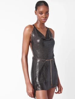 Adrianne Dress in Jet Black