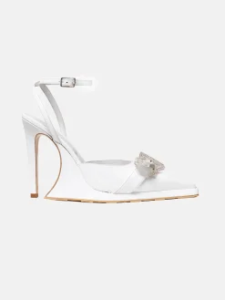 Cruella Shoes Patent Leather Virgin White