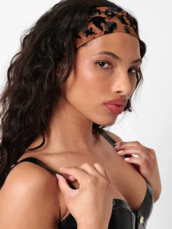 Hailey Headband Chestnut Leopard Print