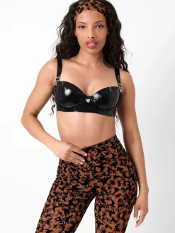 Hailey Headband Chestnut Leopard Print