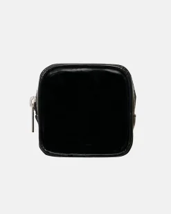 Haus Purse Patent Leather Black