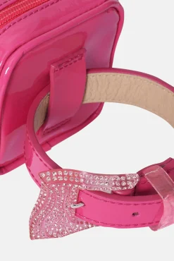 Haus Purse Patent Leather Harlot Pink