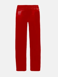 S*x Tape Tracksuit Bottoms Wet Gloss Red